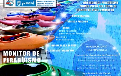 CURSO DE INICIADOR DE PIRAGÜISMO