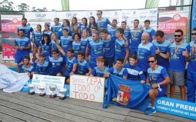 EL PIRAGÜISMO ARANJUEZ, CAMPEÓN DE ESPAÑA Y DE LA LIGA DE PISTA HERNANDO CALLEJA