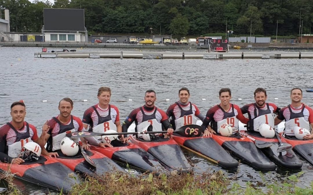 Club Vallehermoso Retiro en el Campeonato de Europa de Kayak Polo