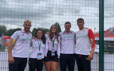 LLUVIA DE MEDALLAS EN EL CAMPEONATO DEL MUNDO DE KAYAK-POLO. SAINT OMER (FRANCIA), AGOSTO 2022