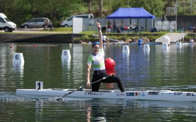 Los palistas madrileños destacan en el Selectivo Nacional de Sprint Olímpico