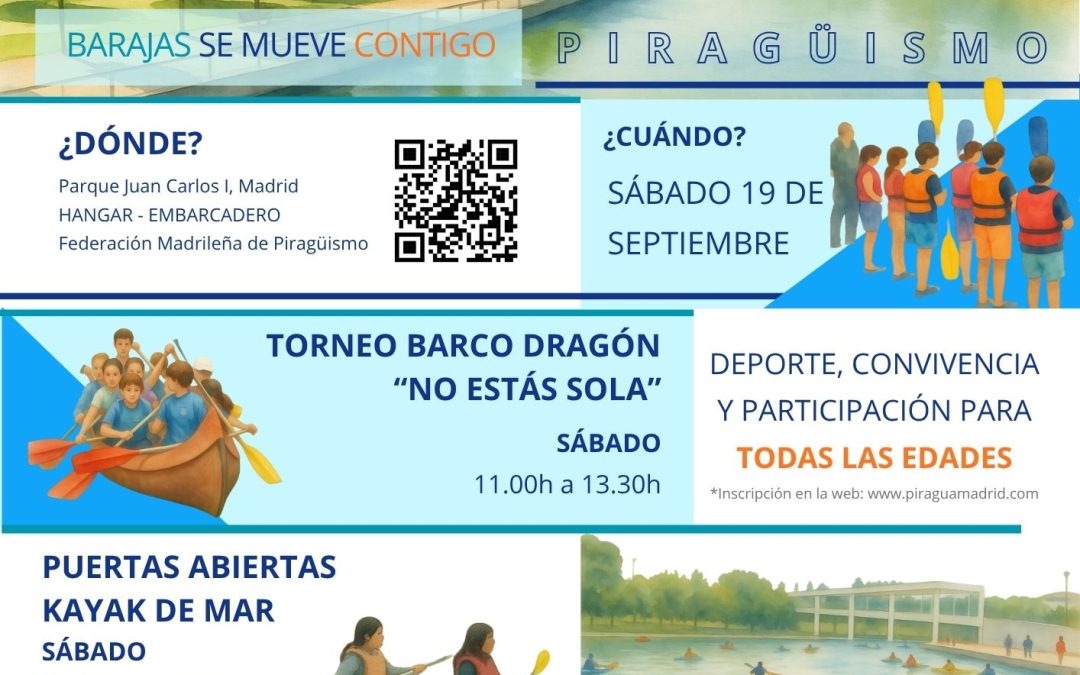 SEMANA EUROPEA DEL DEPORTE 2026 (Barajas se mueve contigo) – 19 de septiembre de 2026