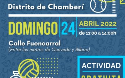 DÍA DEL DEPORTE DISTRITO DE CHAMBERÍ